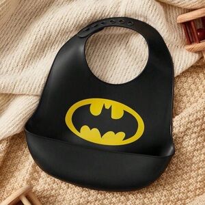 Batman Kids Bib - Black and Yellow